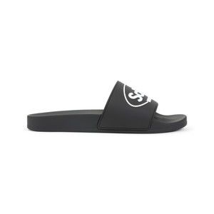 Balenciaga Black Ankle Boots With Bold Logo - NWT
